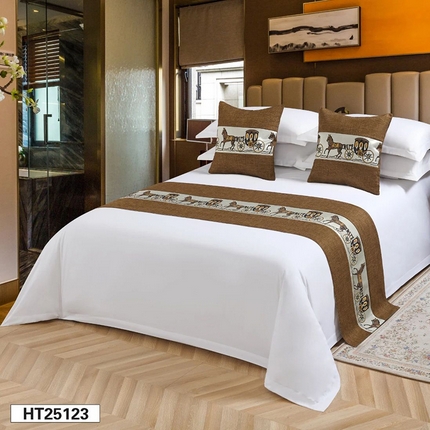 91家纺网 家纺一手货源 找家纺 （总）锦兴酒店布草 2025新款酒店被芯宾馆被芯床尾巾第二批