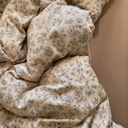 91家纺网 家纺一手货源 找家纺 （总）仟网汇 2025新款针织双层纱AB版四件套