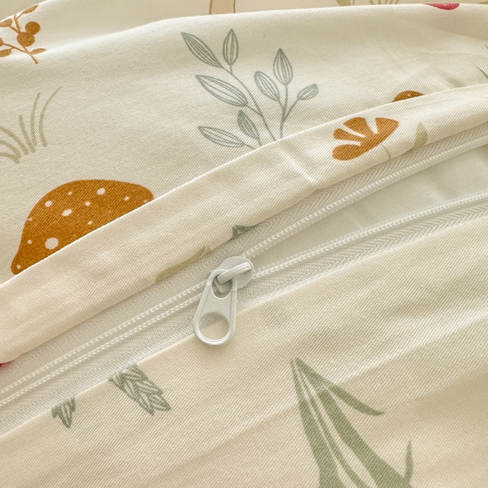 91家纺网 家纺一手货源 找家纺 柠馨 2025新款13372全棉学生三件套单人宿舍三件套四件套 阳光森林