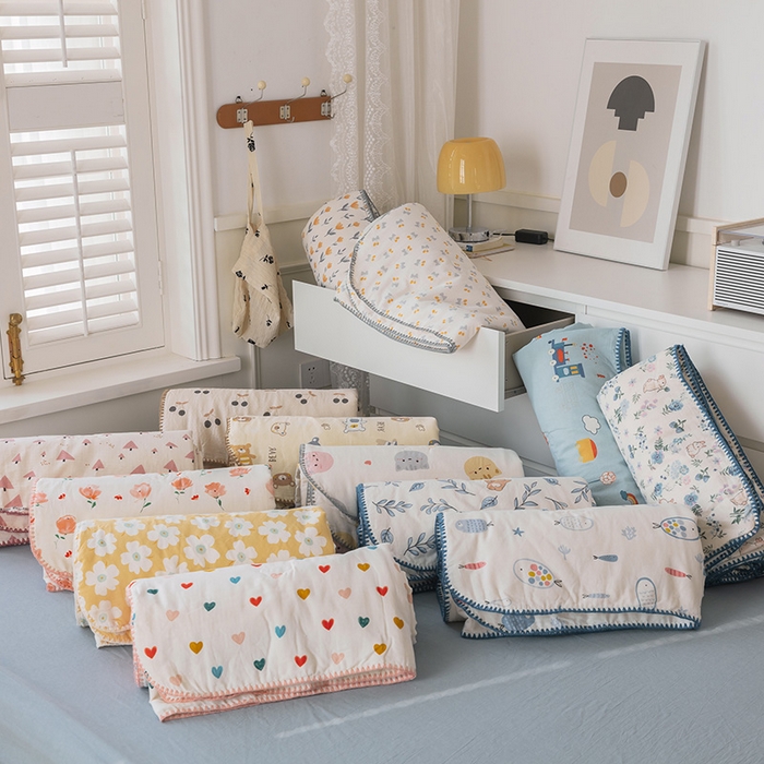 91家纺网 家纺一手货源 找家纺 买家秀 爆款不断货A类母婴级双层纱大豆被子春秋被秋冬被大豆纤维被子被芯空调被20%大豆被子夏被夏凉被 展示图