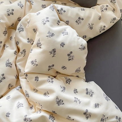 91家纺网 家纺一手货源 找家纺 （总）仟网汇 2025新款针织双层纱AB版四件套