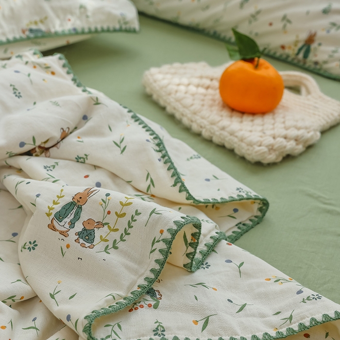 91家纺网 家纺一手货源 找家纺 买家秀 爆款不断货A类母婴级双层纱大豆被子春秋被秋冬被大豆纤维被子被芯空调被20%大豆被子夏被夏凉被 薇拉