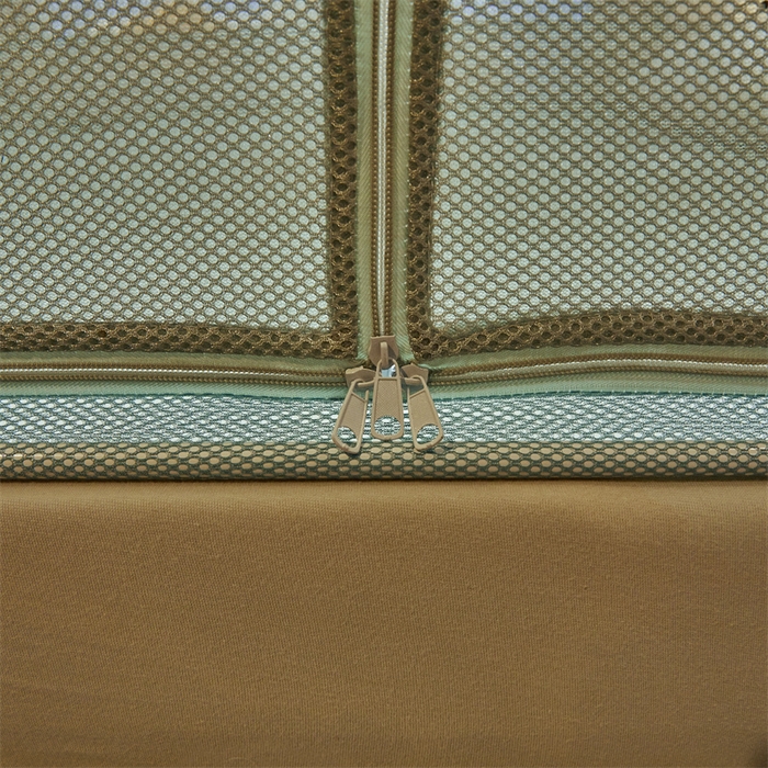 91家纺网 家纺一手货源 找家纺 （总）青竹苑 2025新款花边TU拉链外穿全底坐床蚊帐