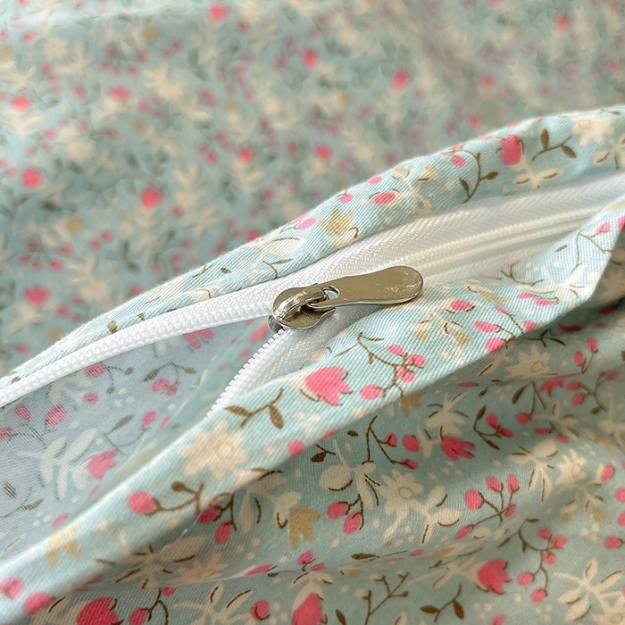 91家纺网 家纺一手货源 找家纺 柠馨 2025新款13372全棉床单床笠枕套被套单品系列-单被套 如曼