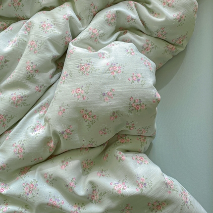 91家纺网 家纺一手货源 找家纺 （总）仟网汇 2025新款针织双层纱AB版四件套