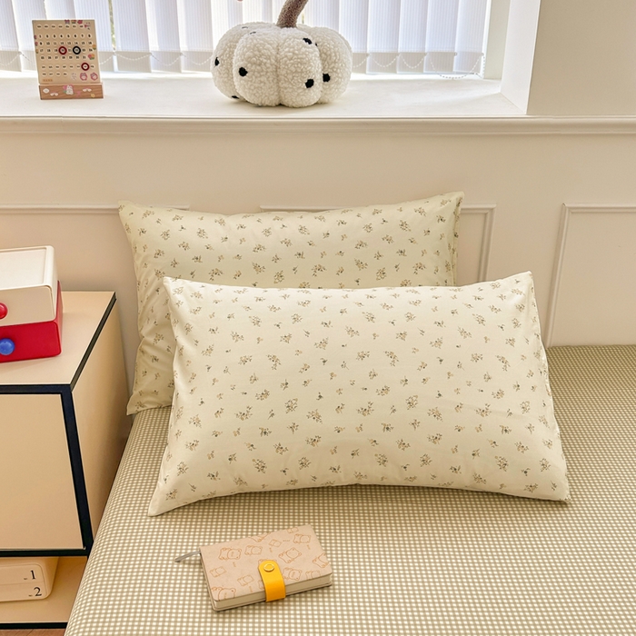 91家纺网 家纺一手货源 找家纺 柠馨 2025新款13372全棉学生三件套单人宿舍三件套四件套 倾心