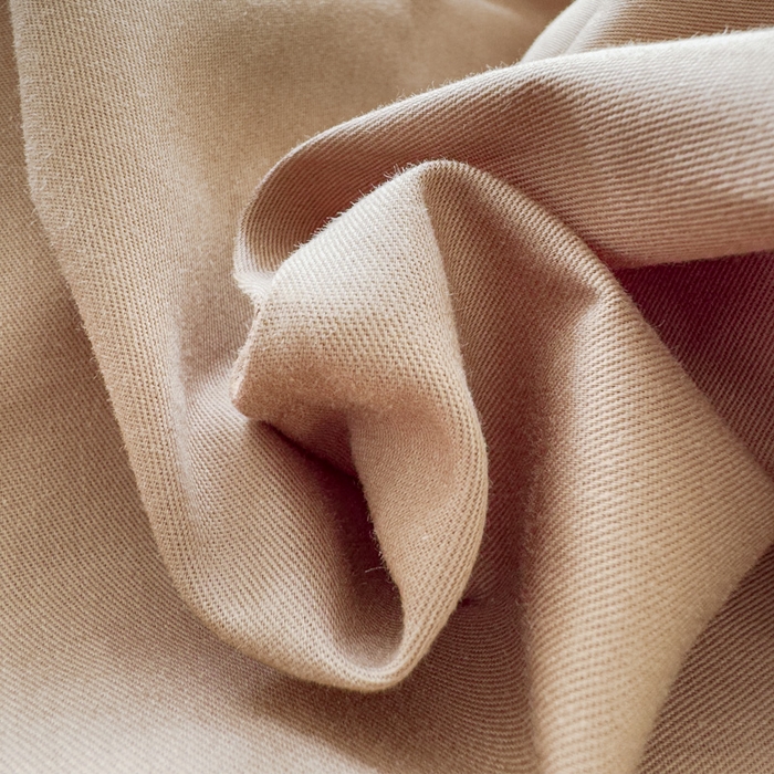 91家纺网 家纺一手货源 找家纺 锦彩 2025新款40长绒棉酒店宾馆民宿学生三件套正宗13372双拼纯色全棉四件套（可定制）摩卡