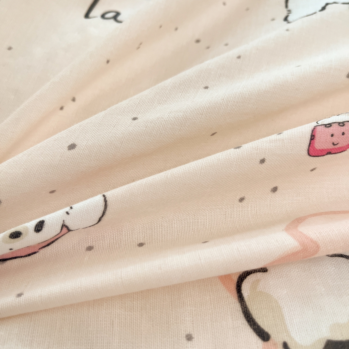 91家纺网 家纺一手货源 找家纺 （总）博雅 2025新款全棉A类双层纱四件套