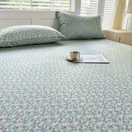 柠馨 2025新款13372全棉床单床笠枕套被套单品系列-单床笠 如曼