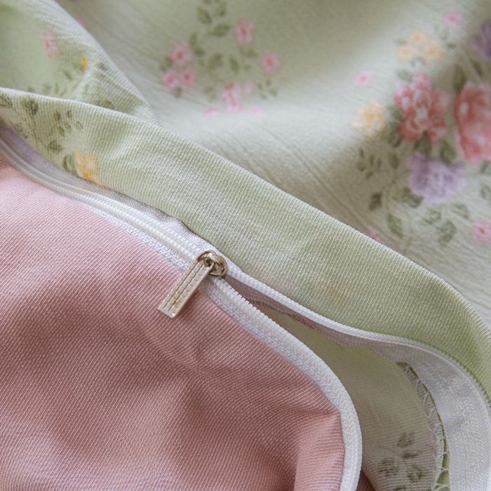 91家纺网 家纺一手货源 找家纺 斯卡诺家纺 2025新款针织天竺棉水洗棉四件套被套学生宿舍三件套床单款 遇见