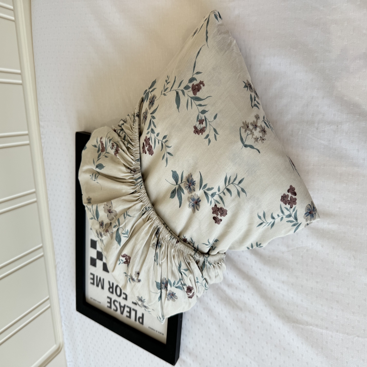 91家纺网 家纺一手货源 找家纺 柠馨 2025新款13372全棉床单床笠枕套被套单品系列-单床笠 沐风