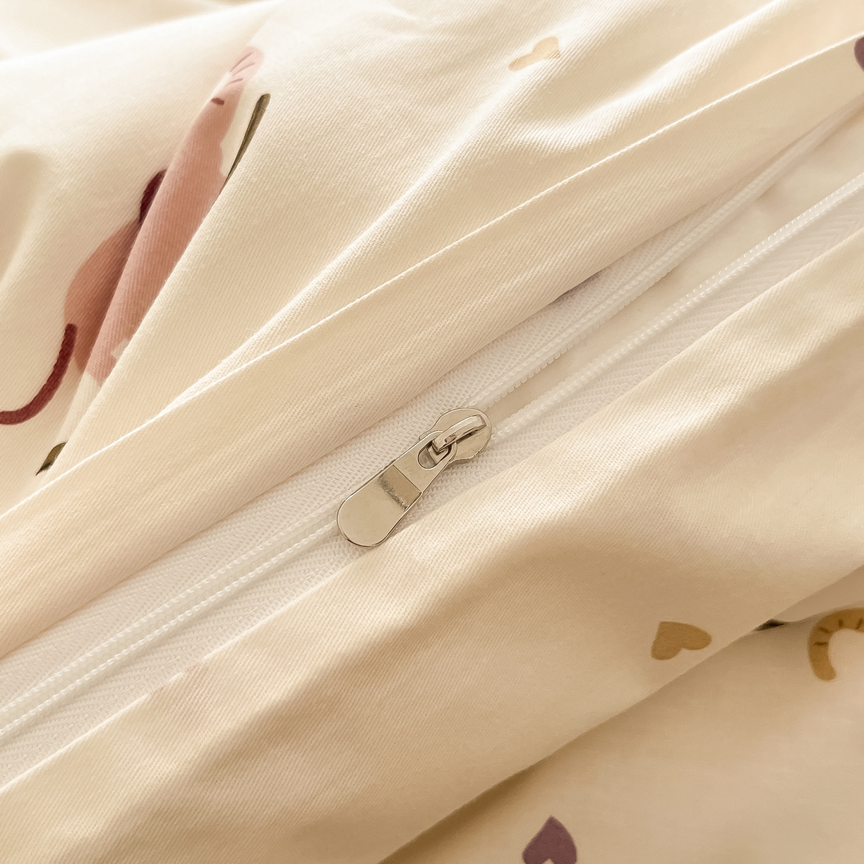 91家纺网 家纺一手货源 找家纺 柠馨 2025新款13372全棉床单床笠枕套被套单品系列-单被套 小象乐园