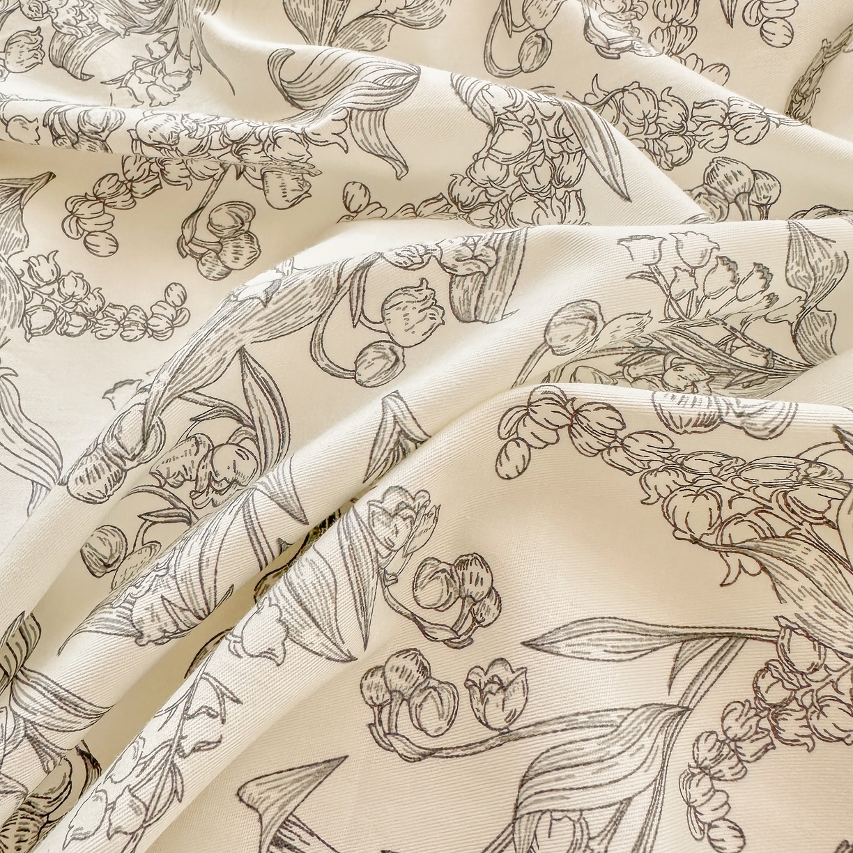 91家纺网 家纺一手货源 找家纺 柠馨 2025新款13372全棉床单床笠枕套被套单品系列-单被套 麦语