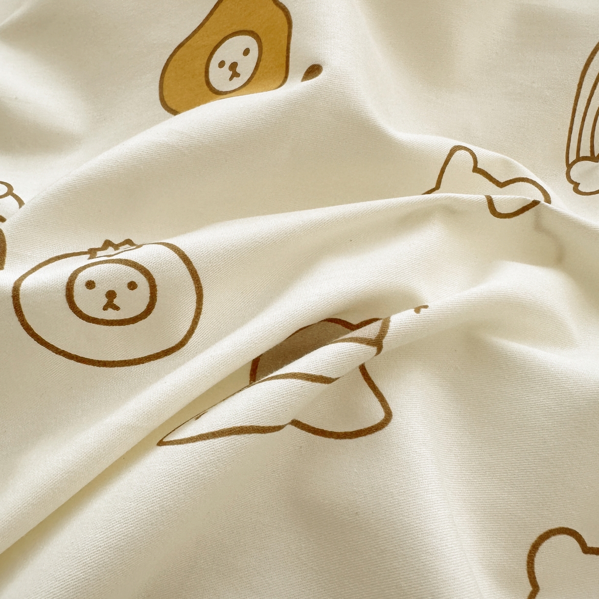 91家纺网 家纺一手货源 找家纺 柠馨 2025新款13372全棉床单床笠枕套被套单品系列-单被套 星空熊