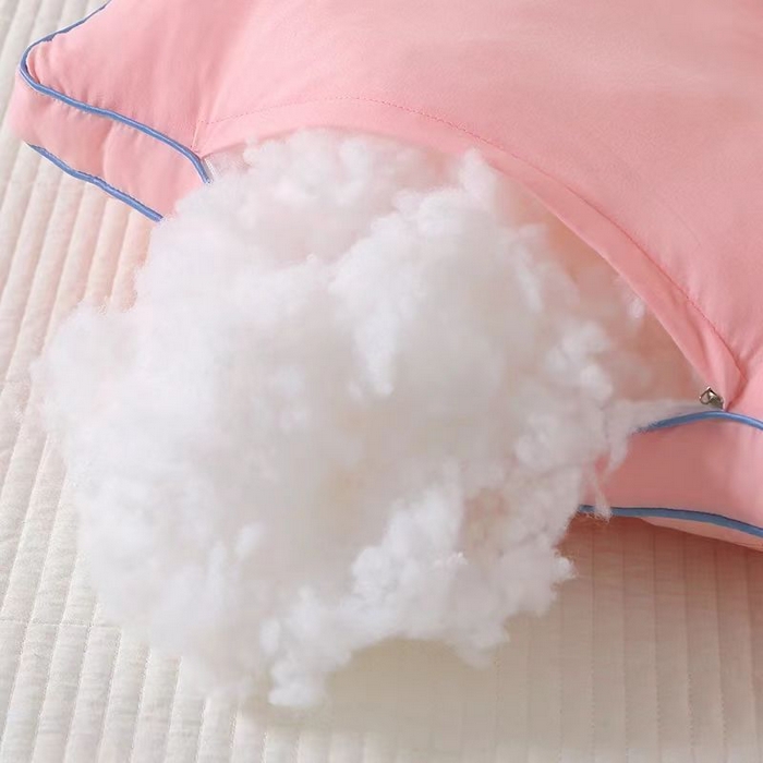 91家纺网 家纺一手货源 找家纺 （总）畅新芯 2025新款大豆蛋白纤维三分区定型枕芯