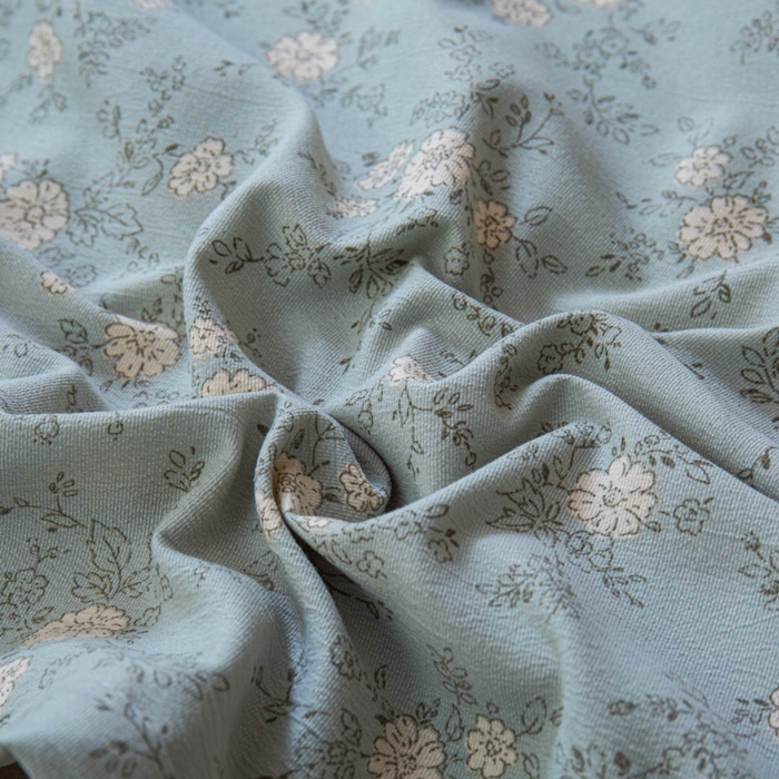 91家纺网 家纺一手货源 找家纺 利禾家纺 2025新款针织天竺棉水洗棉四件套被套学生宿舍三件套床单款 春风里