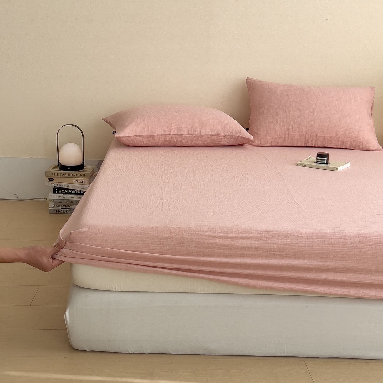 91家纺网 家纺一手货源 找家纺 （总）席世家条纹皱皱纱-午逅