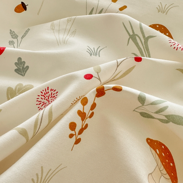 91家纺网 家纺一手货源 找家纺 柠馨 2025新款13372全棉学生三件套单人宿舍三件套四件套 阳光森林