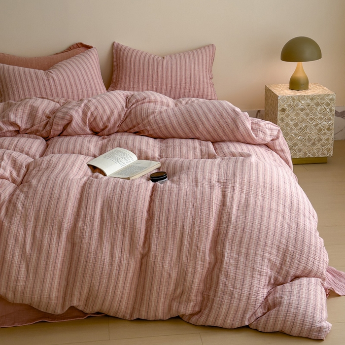 91家纺网 家纺一手货源 找家纺 （总）席世家条纹皱皱纱-午逅