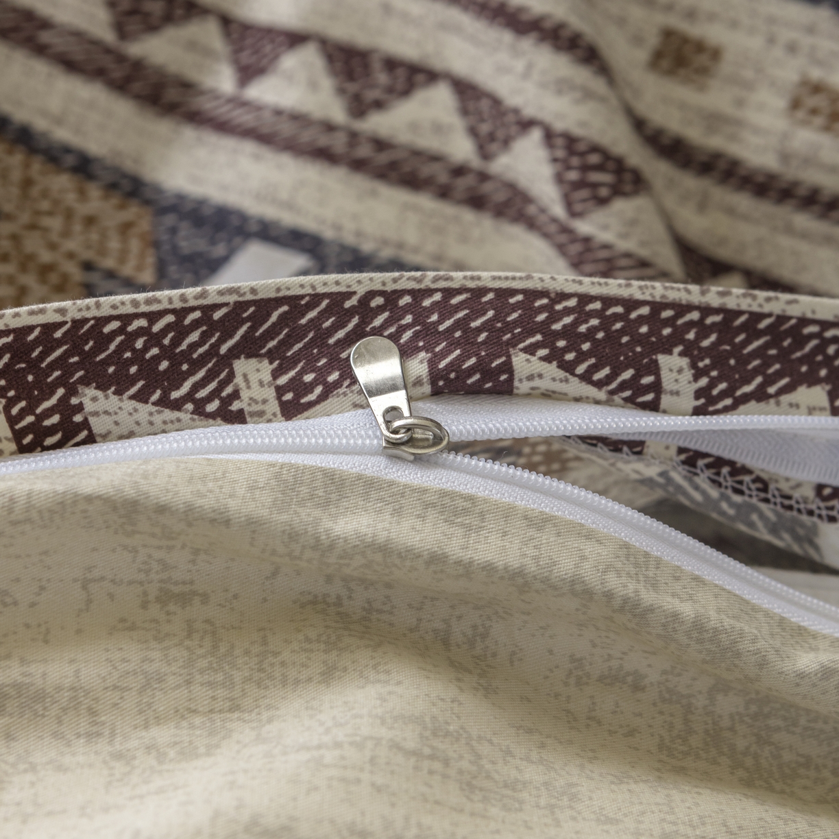 91家纺网 家纺一手货源 找家纺 柠馨 2025新款13372全棉床单床笠枕套被套单品系列-单被套 波西米亚