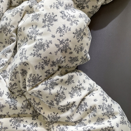 91家纺网 家纺一手货源 找家纺 （总）仟网汇 2025新款针织双层纱AB版四件套