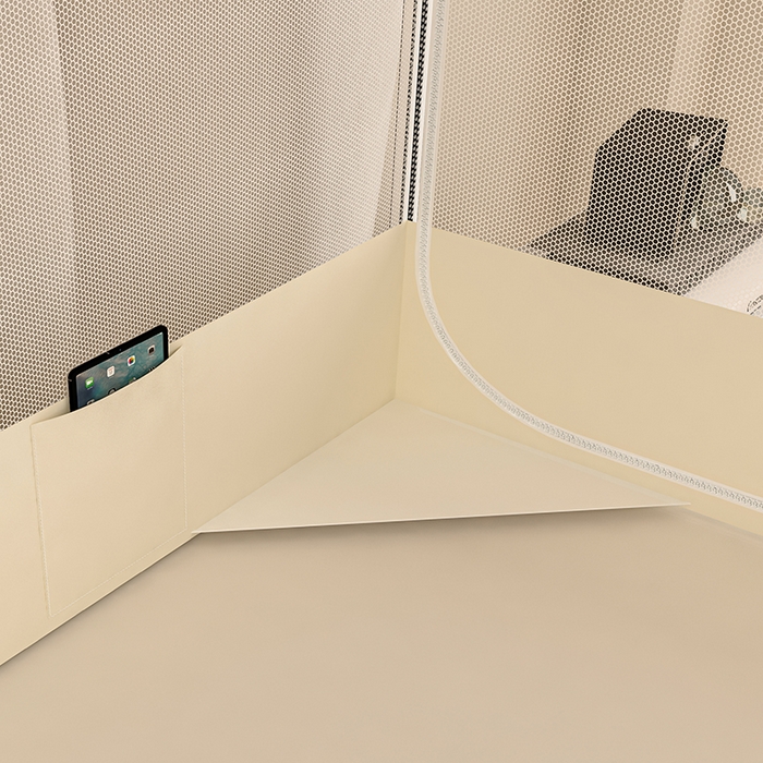 91家纺网 家纺一手货源 找家纺 青竹苑 2025新款烫画外穿防摔坐床蚊帐 星际狗狗