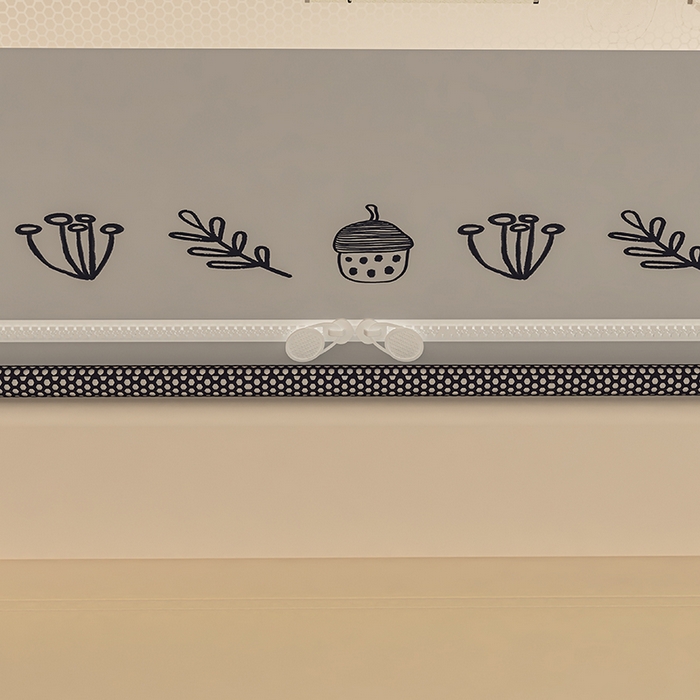 91家纺网 家纺一手货源 找家纺 青竹苑 2025新款帐纱印花外穿坐床防摔蚊帐 探索熊熊