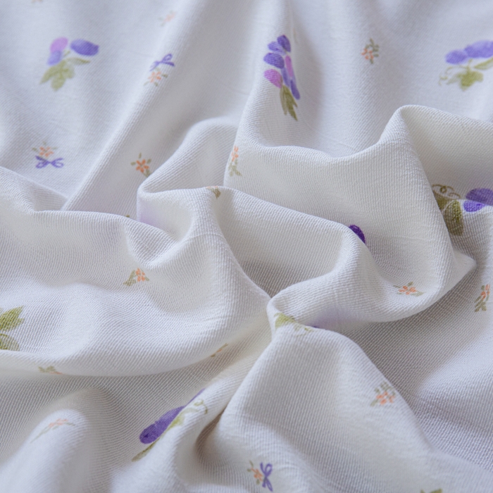 91家纺网 家纺一手货源 找家纺 斯卡诺家纺 2025新款针织天竺棉水洗棉四件套被套学生宿舍三件套床单款 葡萄多多