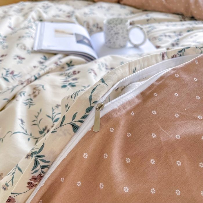 91家纺网 家纺一手货源 找家纺 柠馨 2025新款13372全棉床单床笠枕套被套单品系列-单被套 沐风