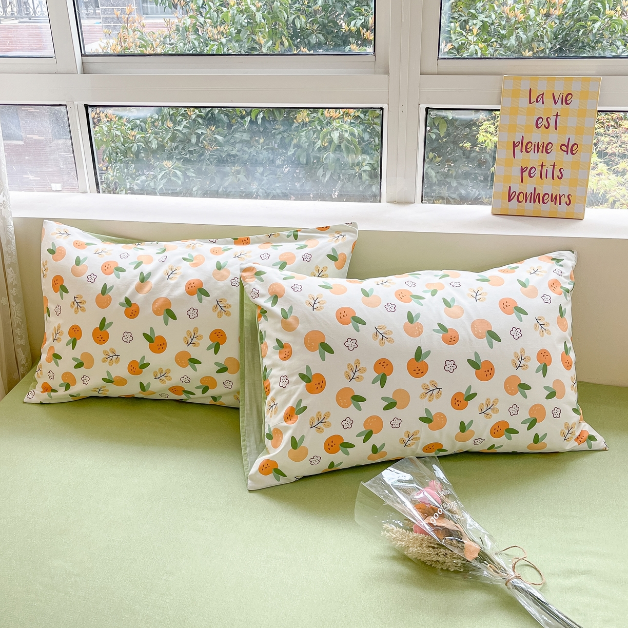 91家纺网 家纺一手货源 找家纺 柠馨 2025新款13372全棉床单床笠枕套被套单品系列-单被套 乐蕾