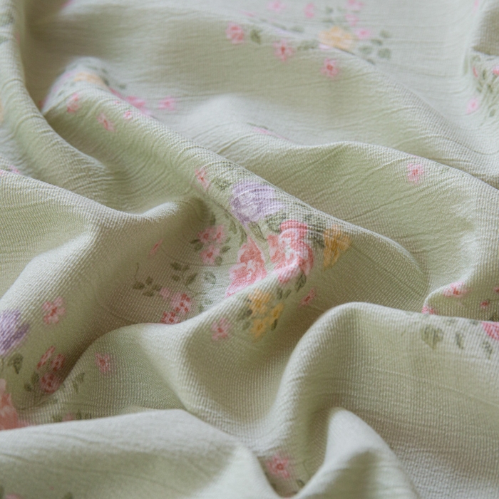 91家纺网 家纺一手货源 找家纺 斯卡诺家纺 2025新款针织天竺棉水洗棉四件套被套学生宿舍三件套床单款 遇见