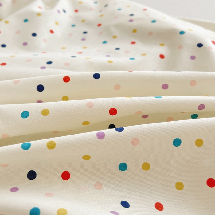 91家纺网 家纺一手货源 找家纺 柠馨 2025新款13372全棉床单床笠枕套被套单品系列-单床笠 点点