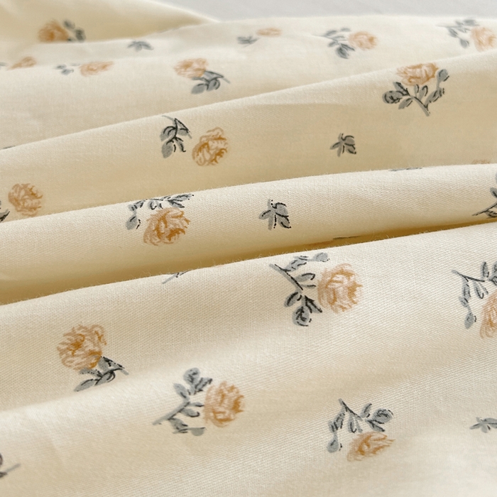 91家纺网 家纺一手货源 找家纺 柠馨 2025新款13372全棉床单床笠枕套被套单品系列-单床笠 馥郁