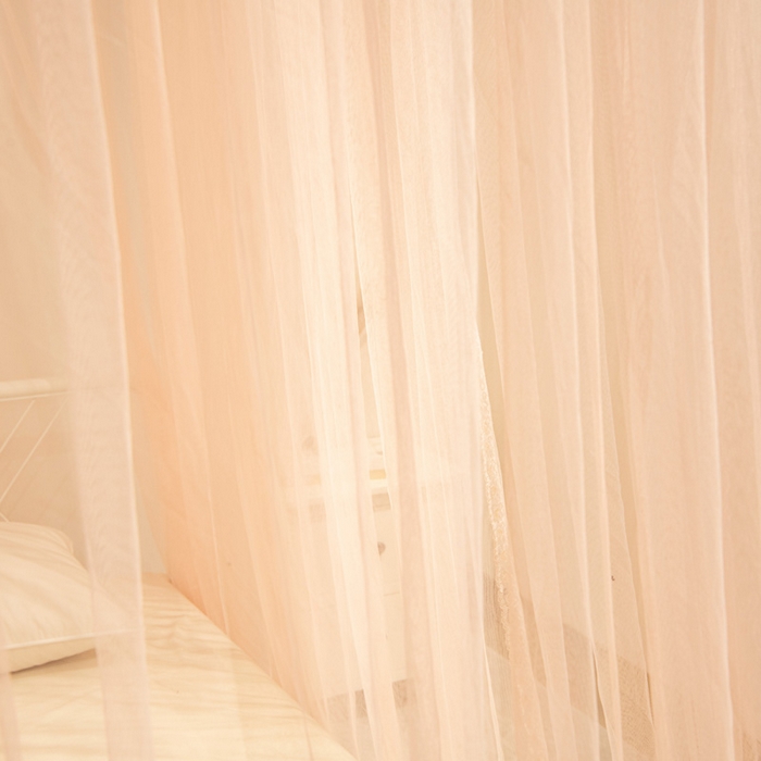 91家纺网 家纺一手货源 找家纺 青竹苑 2025新款万能蚊帐特大床吊顶蚊帐 万能蚊帐-玉