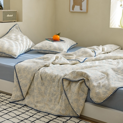 91家纺网 家纺一手货源 找家纺 （总）买家秀 爆款不断货A类母婴级双层纱大豆被子春秋被秋冬被大豆纤维被子被芯空调被20%大豆被子夏被夏凉被