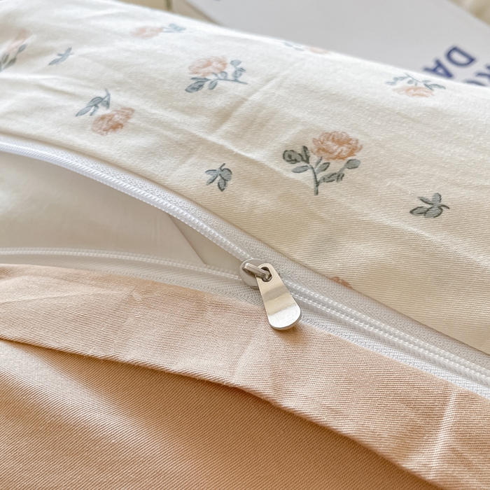 91家纺网 家纺一手货源 找家纺 柠馨 2025新款13372全棉床单床笠枕套被套单品系列-单被套 馥郁