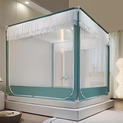 91家纺网 家纺一手货源 找家纺 （总）青竹苑 2025新款双层雪纺边回底外穿坐床