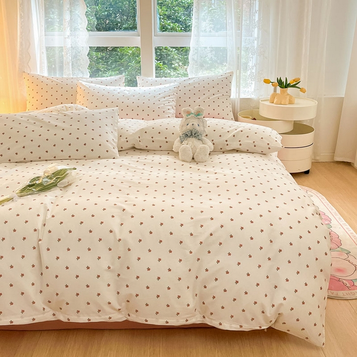 91家纺网 家纺一手货源 找家纺 柠馨 2025新款13372全棉学生三件套单人宿舍三件套四件套 拾忆