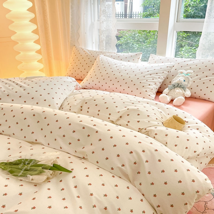 91家纺网 家纺一手货源 找家纺 柠馨 2025新款13372全棉学生三件套单人宿舍三件套四件套 拾忆