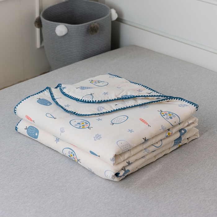 91家纺网 家纺一手货源 找家纺 买家秀 爆款不断货A类母婴级双层纱大豆被子春秋被秋冬被大豆纤维被子被芯空调被20%大豆被子夏被夏凉被 展示图