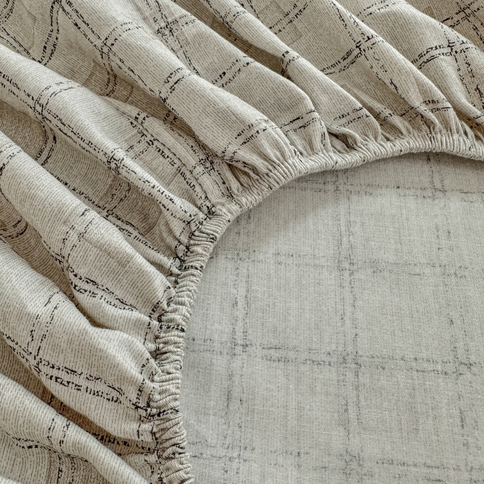 91家纺网 家纺一手货源 找家纺 柠馨 2025新款13372全棉床单床笠枕套被套单品系列-单床笠 空白格