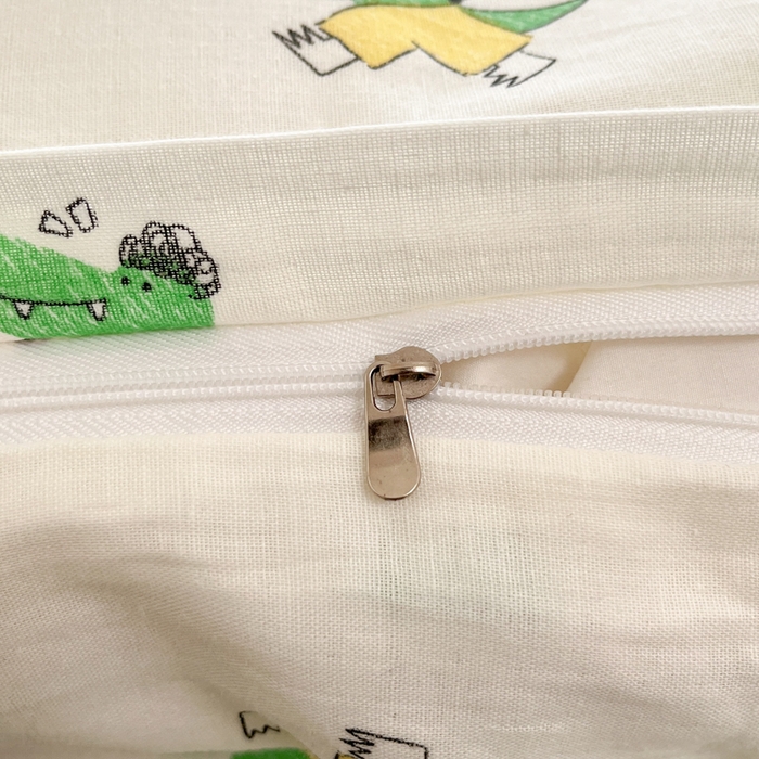 91家纺网 家纺一手货源 找家纺 博雅 2025新款全棉A类双层纱四件套 酷酷龙