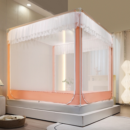 91家纺网 家纺一手货源 找家纺 （总）青竹苑 2025新款双层雪纺边回底外穿坐床