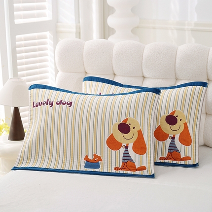 91家纺网 家纺一手货源 找家纺 （总）朴尔家纺-毛巾被 2025新款萌萌系八层纯棉加厚纱布枕巾