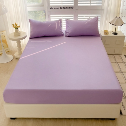 91家纺网 家纺一手货源 找家纺 （总）富馨莱 2025新款60支纯棉纯色床笠