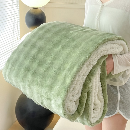 91家纺网 家纺一手货源 找家纺 （总）（买家秀不断货）A类母婴级婴童毯子大泡泡毛毯牛奶绒毛毯子午睡毯珊瑚绒毛毯子羊羔绒毛毯披肩毯子绒毯盖毯