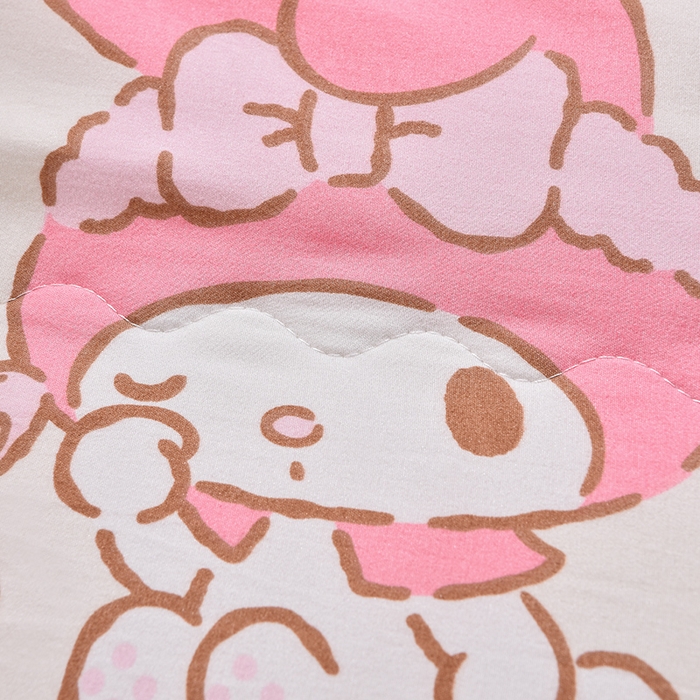 91家纺网 家纺一手货源 找家纺 艾兜坊 2025新款三丽鸥亲肤原棉夏被 星月美乐蒂