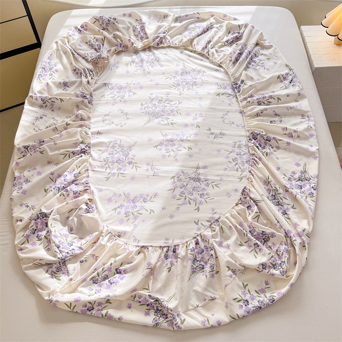 91家纺网 家纺一手货源 找家纺 多品家纺 2025新款超柔水洗云朵棉单品床笠 曼塔