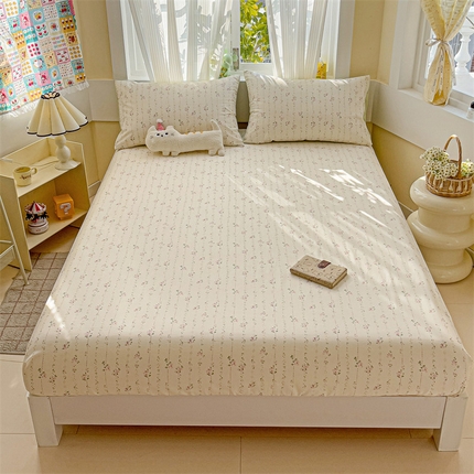 91家纺网 家纺一手货源 找家纺 （总）名兮家居 2025新款13372全棉印花四件套单品系列-单床笠