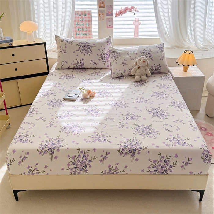 91家纺网 家纺一手货源 找家纺 多品家纺 2025新款超柔水洗云朵棉单品床笠 曼塔